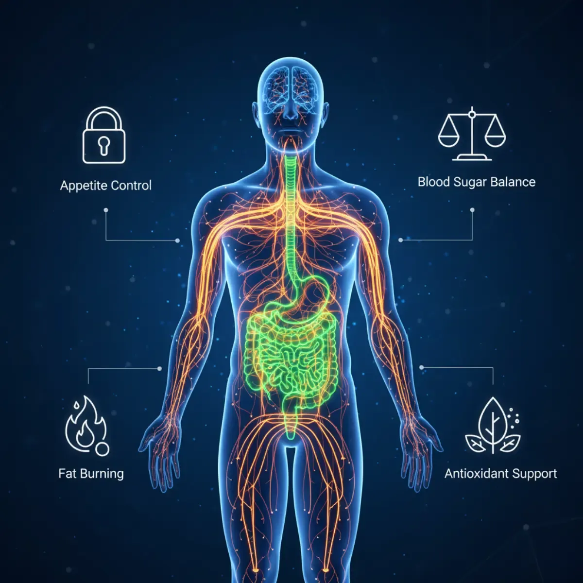Diagram of metabolic process
